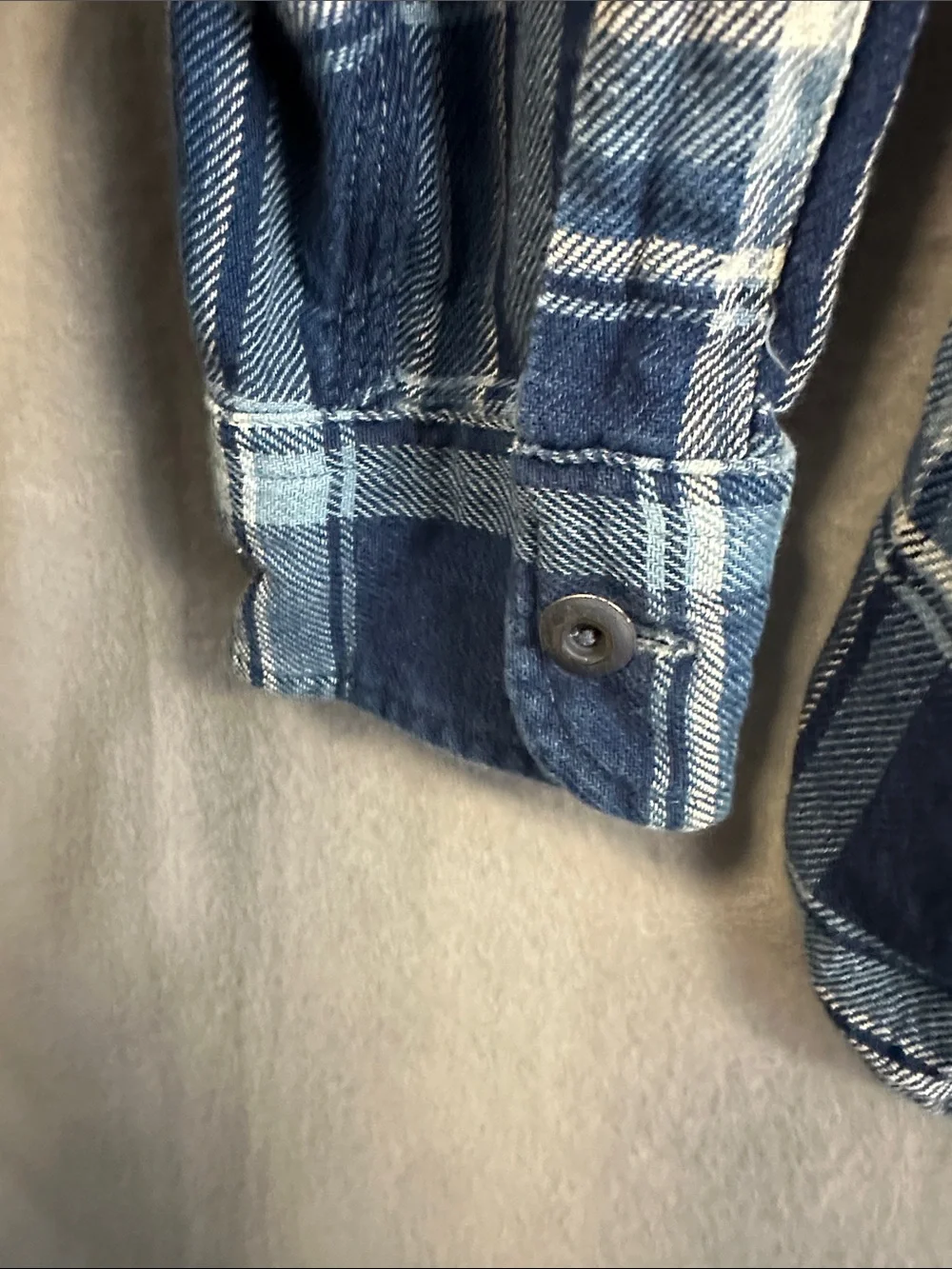 Polo by Ralph Lauren Blue Plaid Cotton Button-Down Shirt